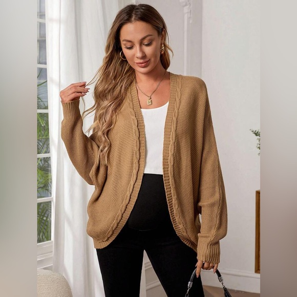 maternity bat wing cardigan - Picture 5 of 5